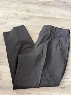 Stafford Dark Gray Men's Dress Pants - Straight Leg
